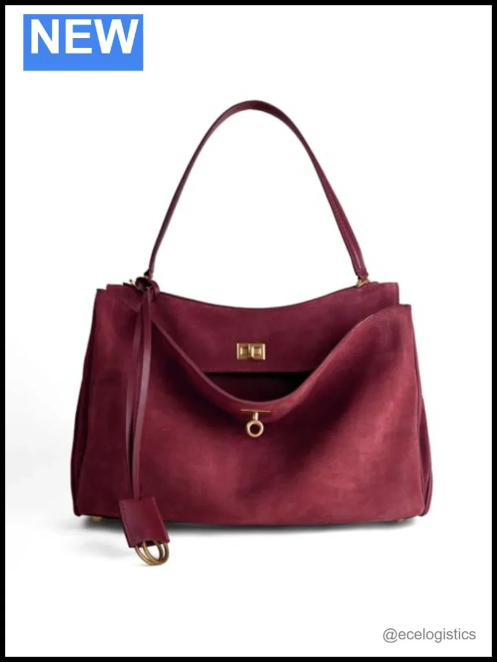 Genuine Leather Large Tote Bag for Women Soft Cowhide Satchel Purse